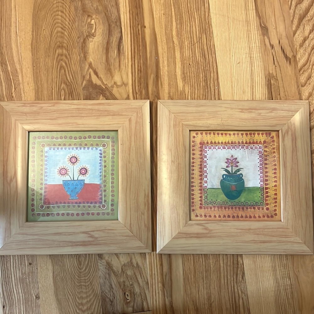 Flower Wall Decor (2 Piece)